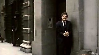 Brunette blowjob and hardcore copulate