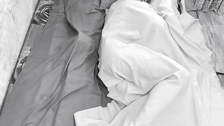 Couple Caught on Camera Having Sex in Bed
