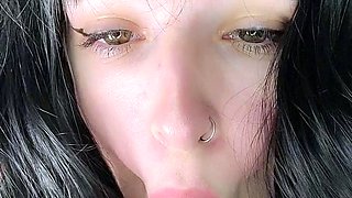 Stacked brunette goes solo toys and masturbation