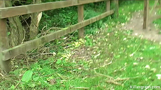 Scouse MILF Tia Layne Wants to Become a Dogging Slut so She Heads Into the Woods to Find Three Hung Strangers to Please