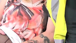 AuntJudysXXX - Desperate Busty MILF Keira Makes a Deal with the Water Engineer