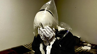 Black Zentai Cosplay Breathplay