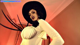 Lady Dimitrescu Pounds Man Slave in BDSM Hentai