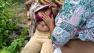 Outdoor hot lesbian romance