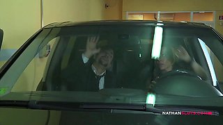 Secretary Ginger Hell Gets A Double Anal At Work