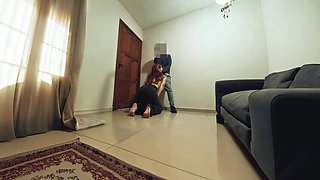 Hot Brazilian MILF Neighbor Gives Best Blowjob & Cum in Mouth - Homemade HD