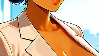New Moroccan Secretary Fuck for Boss - Ai Animation