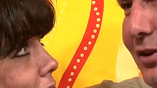 Threesome fuck for hot shaved pussies eager for cock - 1