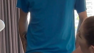 When Stepmom Danni Jones' Tech Fails, Stepson Jodie Johnson's Cock Prevails