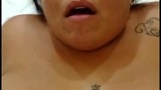 Cheating wife!! She has rough sex with the neighbor while her husband is at the grocery store
