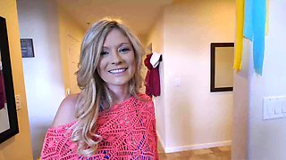 MILF Ellie Tay Unwraps A Fantastic Sex-Themed Present