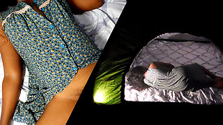 Camping Sex with Step Sister, Went Wrong Simple Touch Converted to Hard Fuck and Squirting Orgasm at the End