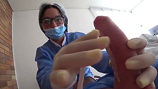 1 DAY: HOT NURSE was Surprised by the Patient. Hospital