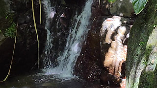 Outdoor Rainforest Latino Slut Exposed