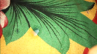 The African Black Guy, Bobby Johnson fucks until he comes on his sheets