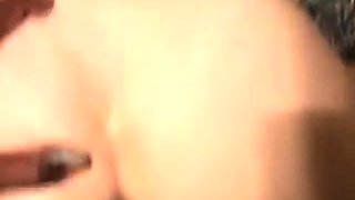 Amateur brunette Michelle with small tit