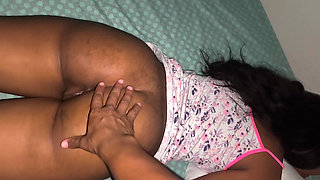 He chats with his ex and I take the opportunity to penetrate her