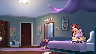 Becca Was Horny She Loves Riding Me Roxxy Watching Us Summertime Saga