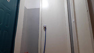 After work at the hospital I stayed to relax and cum