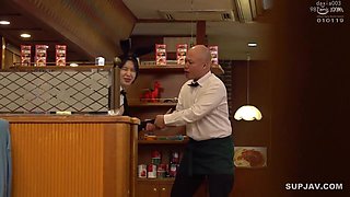 Japanese Babe wearing revealing bunny suit having sex