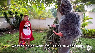 Seductive love's blowjob action