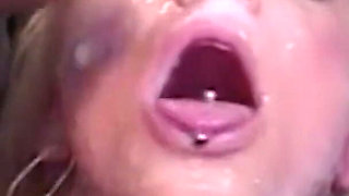 Hot Cumdump Whore Bukkake Gokkun Session
