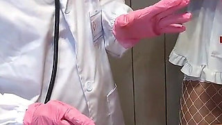FFM Threesome - Doctor and Nurse Make Sick Patient Cum