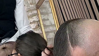 Flexi BBW Wife Ass Fucked in Front of Shocked Husband