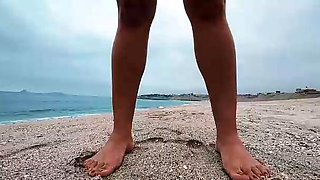 Colossal Canela Beach Attack FemDom
