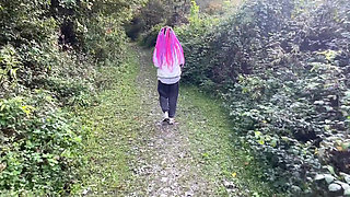 I Met Pervert Submissive Girl Outdoor and Punished Her Pussy