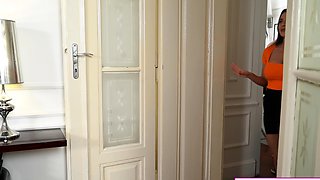 Curvy Ukrainian stepmom also wanted fuck