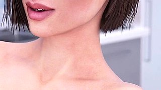 Stepsister's Big Titty Friend Giving Me a massage - 3D Hentai Animated Porn - Milfy City