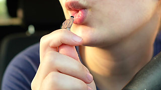 Giantess Roleplay in Car