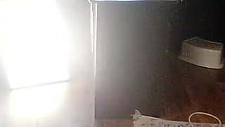 Amateur Woman Has Fun Trying on Clothes and Cutting Them