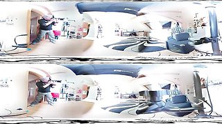 Prurient female's small tits clip