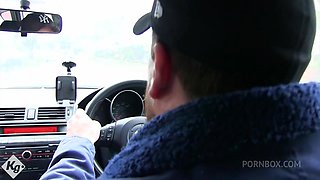 A Wild Taxi Ride For The Fit MILF