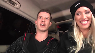 Blonde Fucked Hard in Fick Bus