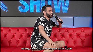 Elo Podcast Invites Pau Rojas & Carolina Guerrero To Eat Pussies And Cum! Jb Show