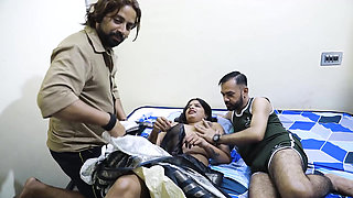 A Story of Indian Desi Sexy Bhabi Fucked with Her Tenent Two Boys