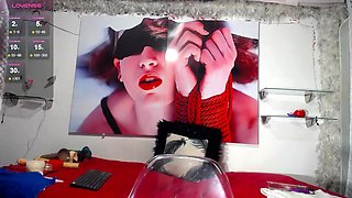 Hottest brunette solo webcam masturbation 2