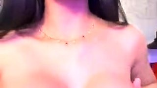 Stacked brunette goes solo toys and masturbation