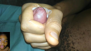 Masturbating video call