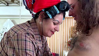 very first ass fucking with mature stepmom