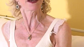 Auntjudys - Your Skinny Mature GILF Landlady Granny Jacy Finds Your Panty Stash