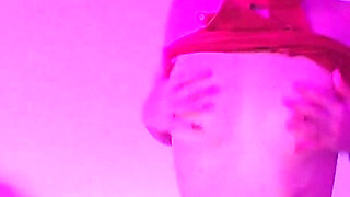 Blonde Big Ass Masturbating in Silence for Her Boyfriend