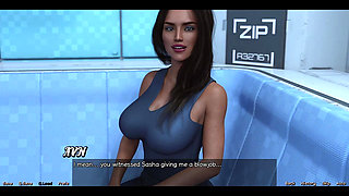 Stranded in Space - Indian MILF with Big Tits Moans While Getting a Massage