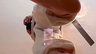 Amateur blondie solo anal masturbation