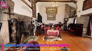 Training Zero Femdom Sissy Slave Maid Orgasms