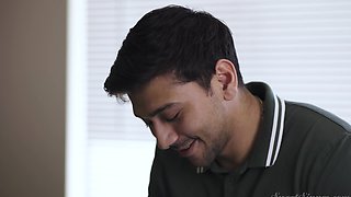 Lustful mature bombshell crazy sex movie