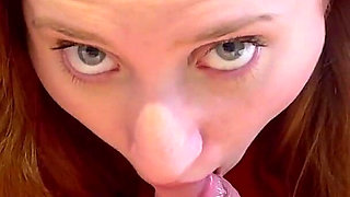 Valentines Day POV Blowjob with Cum Eating